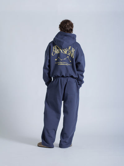 FIND YOUR OWN SIGNS HOODIE - COSMIC NAVY
