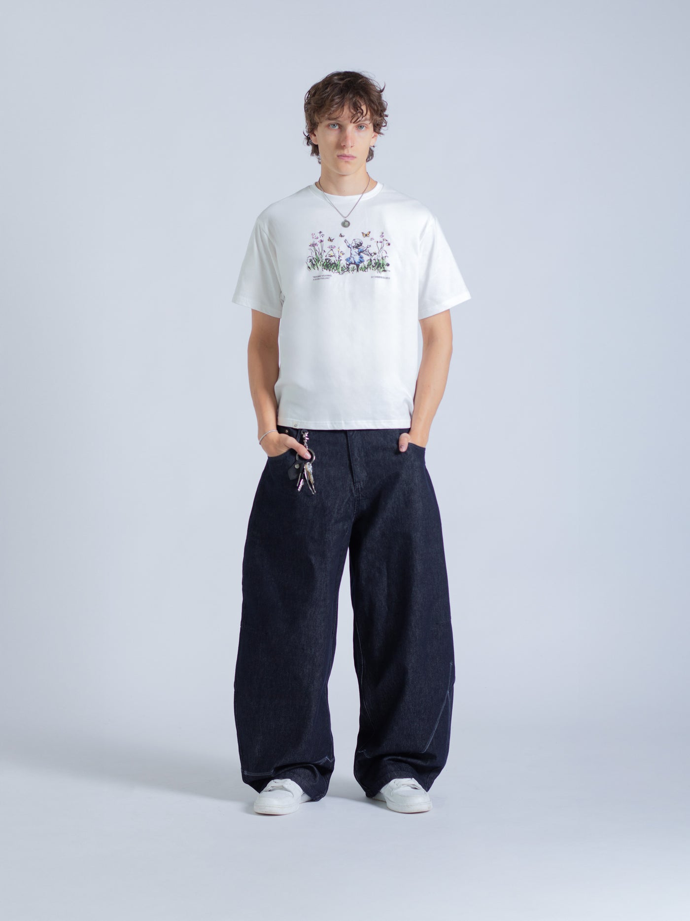 SEARCHING FOR THE DRM TEE - WHITE
