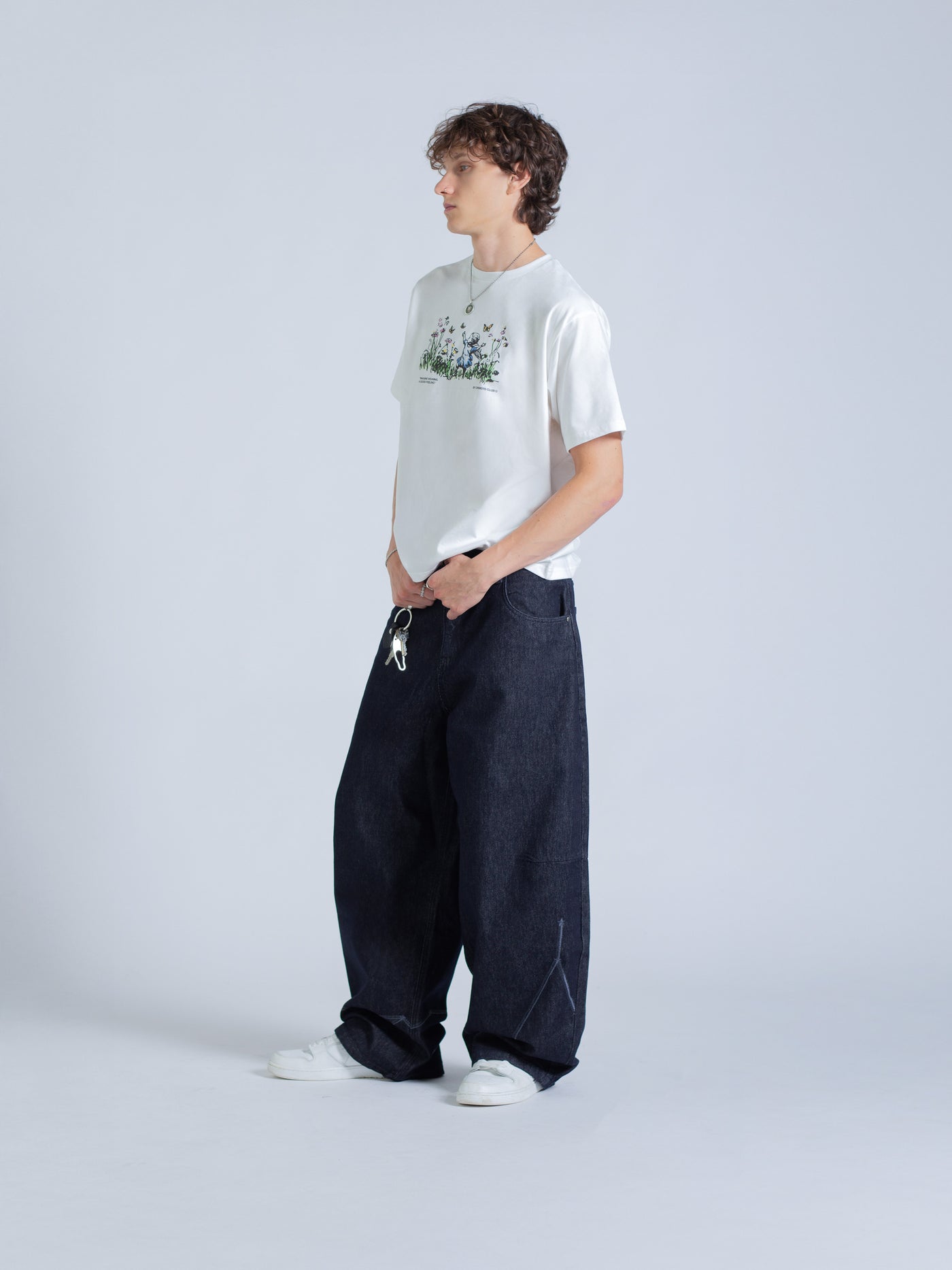 SEARCHING FOR THE DRM TEE - WHITE