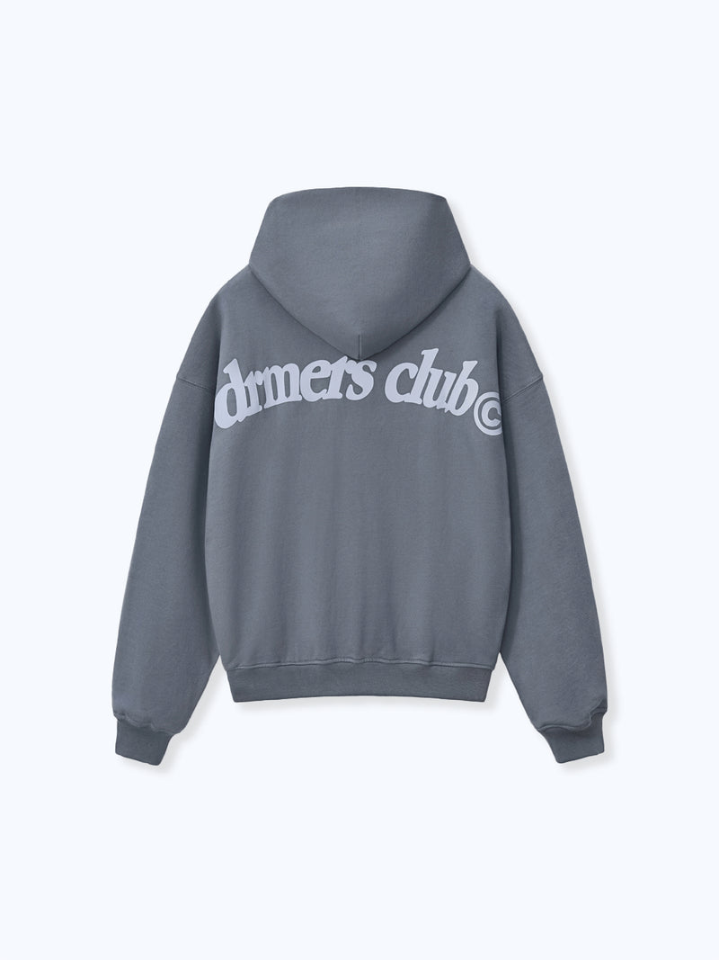 ARCH HOODIE - STONE BLUE