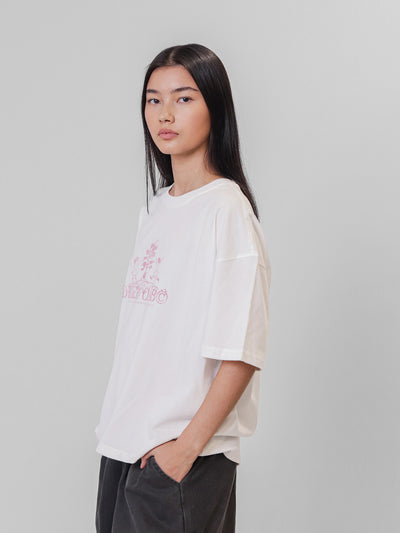 ROOTS OF JOY TEE - WHITE