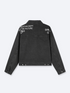 CREATIVE DEPT DENIM WORK JACKET - BLACK