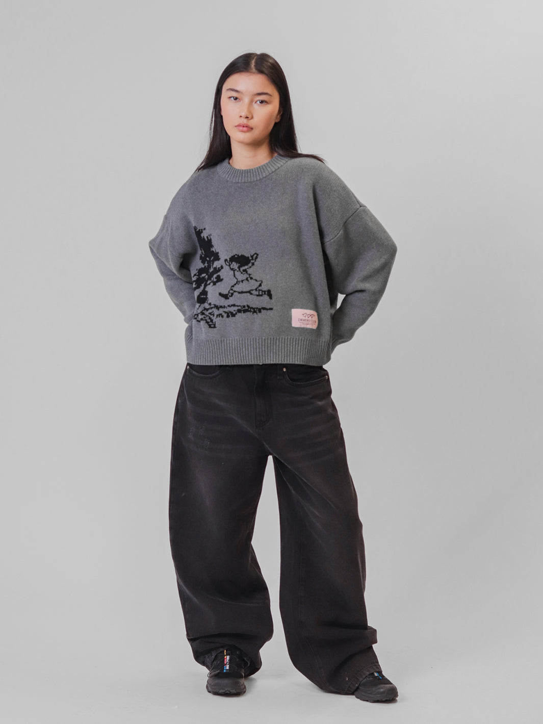 Joy Rots ROOTS OF JOY KNIT - GRAPHITE – DRMERS CLUB