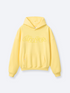 DOODLE TEXT HOODIE - SUNSHINE