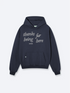 THANKS FOR BEING HERE V2 HOODIE - MIDNIGHT BLUE