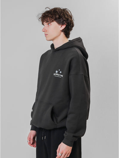 NO PLACE LIKE HERE HOODIE - FADED BLACK