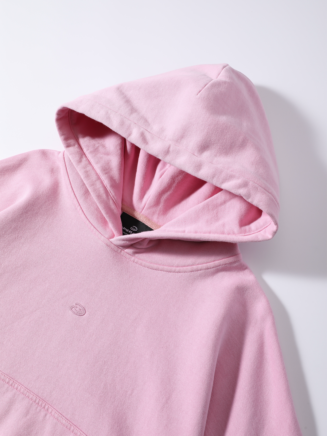 VINTAGE BOXY HOODIE - BUBBLE PINK