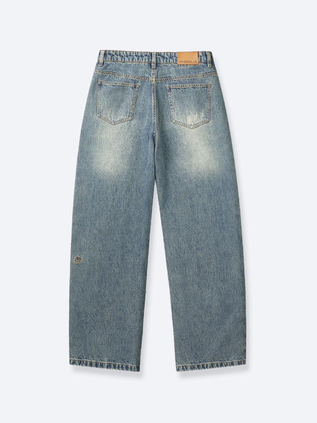 LOOSE FIT JEANS V2 VINTAGE WASHED BLUE