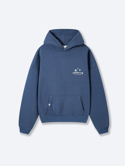 NO PLACE LIKE HERE HOODIE - NAVY BLUE