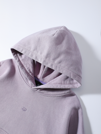 VINTAGE BOXY HOODIE - VIOLET