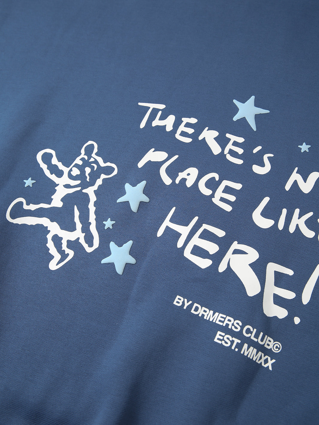 NO PLACE LIKE HERE HOODIE - NAVY BLUE