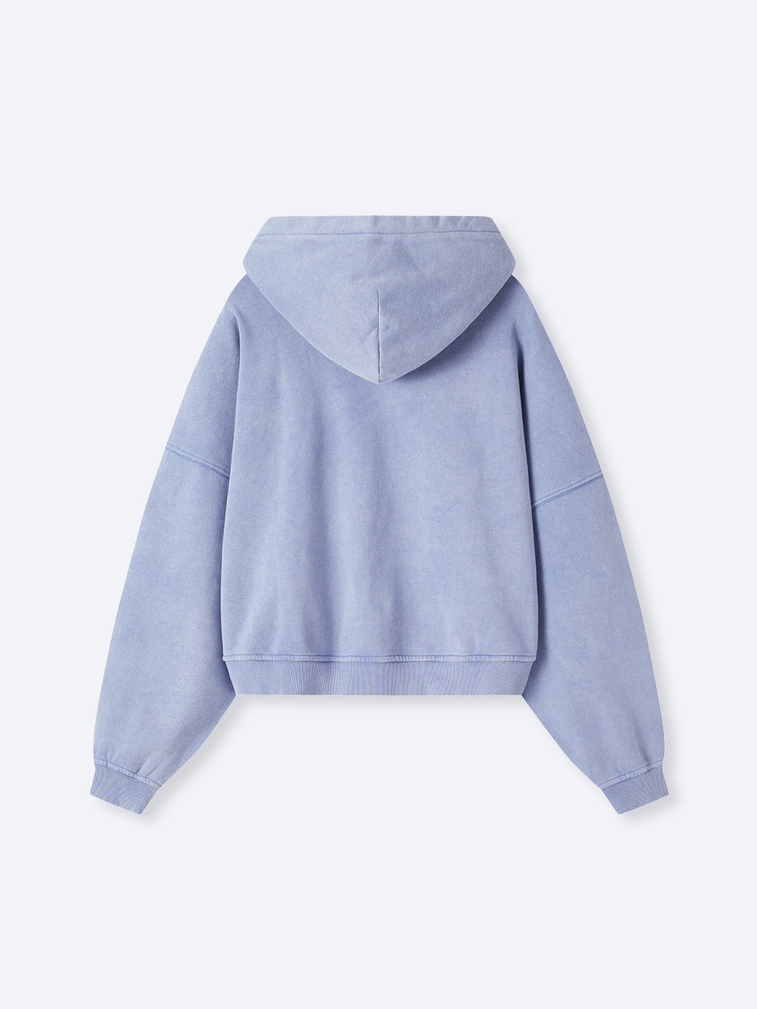 VINTAGE BOXY HOODIE - PALE BLUE