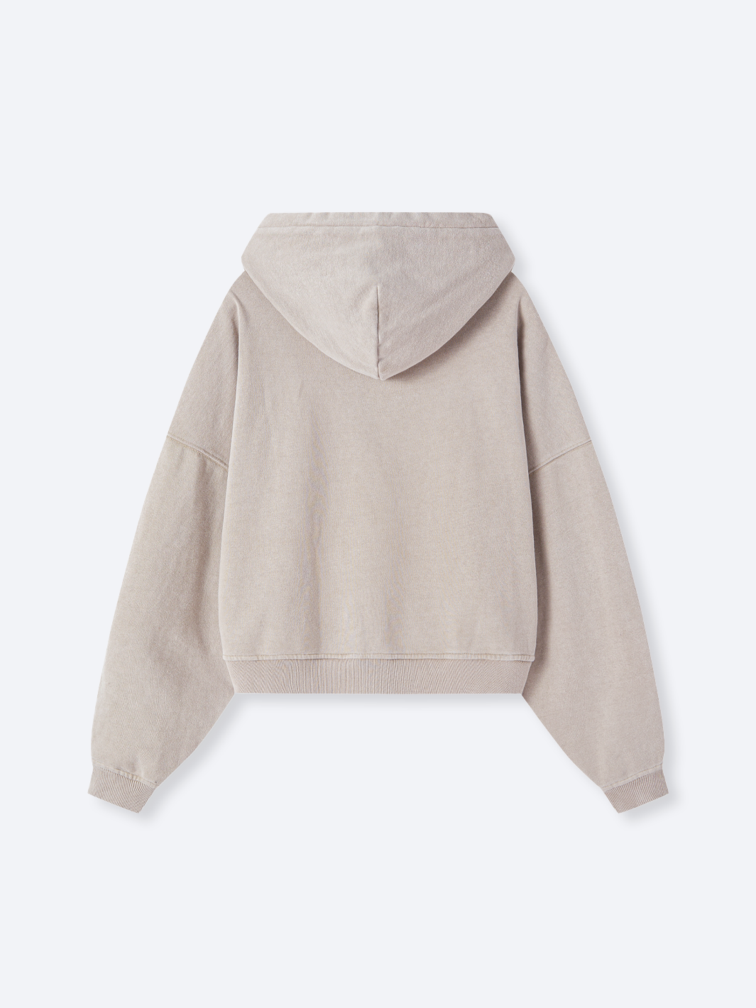 VINTAGE BOXY HOODIE - WASHED SAND