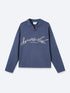 SCRIBBLES POLO - NAVY BLUE