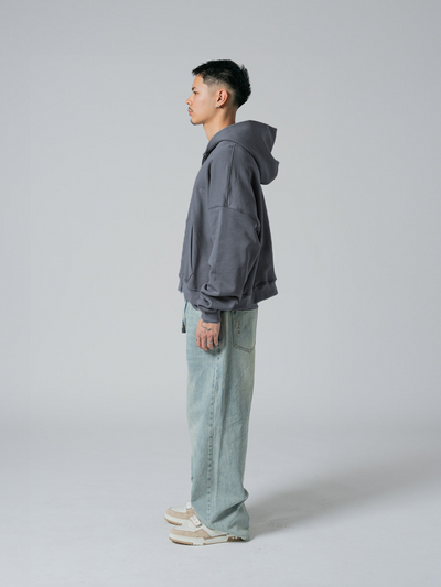 STUDIO DOUBLE ZIP - VINTAGE SLATE