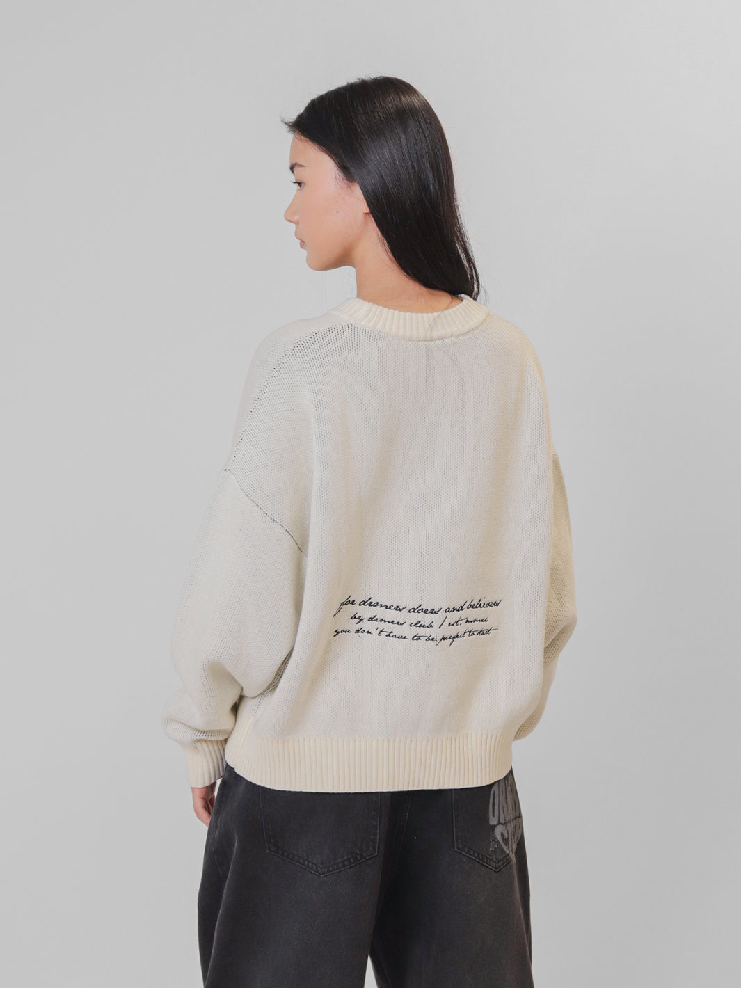 ROOTS OF JOY KNIT - BEIGE