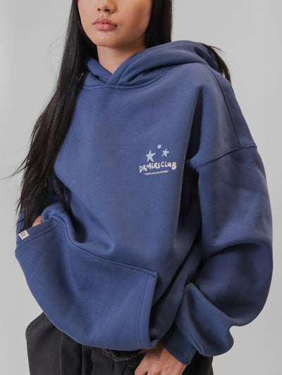 NO PLACE LIKE HERE HOODIE - NAVY BLUE