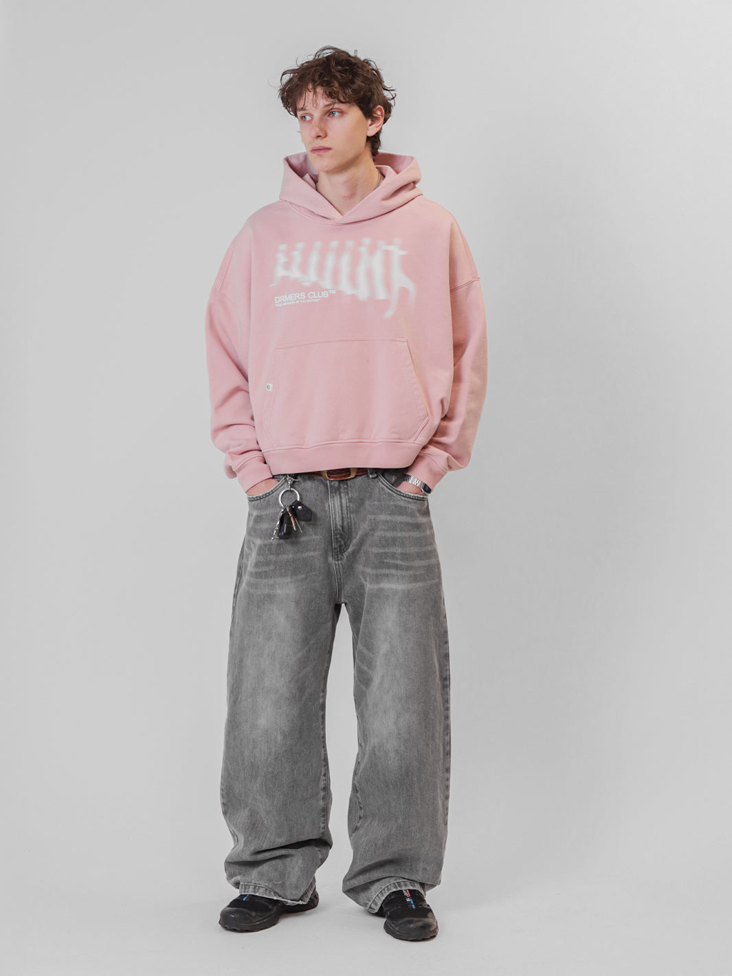 MOTION HOODIE - POWDER PINK