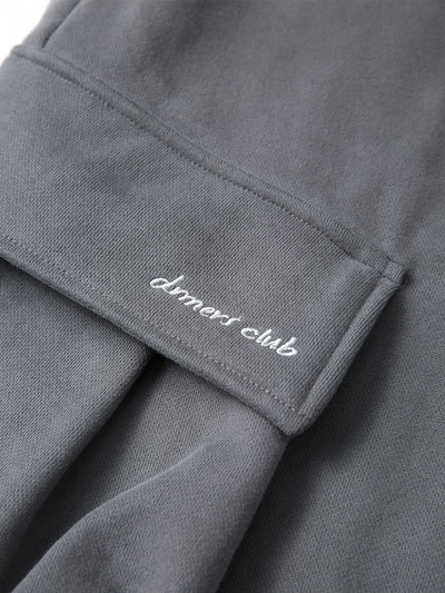 BAGGY CARGO SWEATPANTS - CHARCOAL