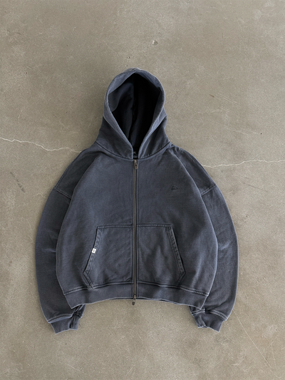 STUDIO DOUBLE ZIP - VINTAGE SLATE