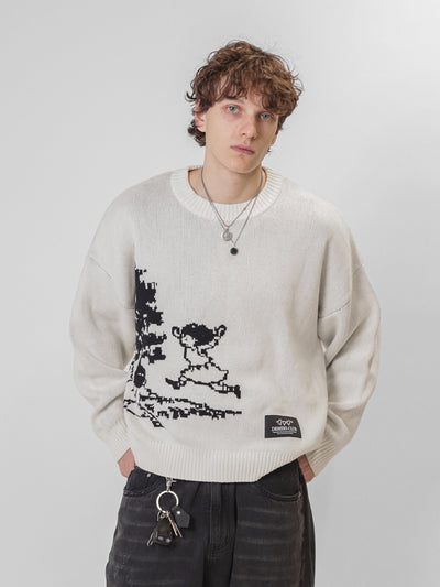 ROOTS OF JOY KNIT - BEIGE