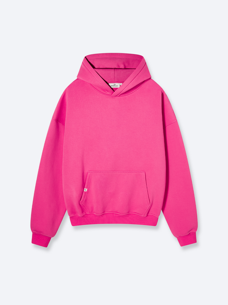 SIGNATURE BASIC HOODIE HOT PINK DRMERS CLUB
