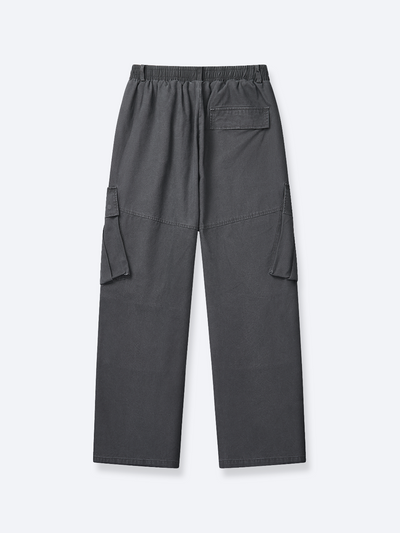 BAGGY CARGO PANTS - GRAPHITE