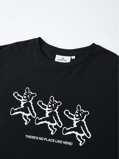 BEAR TEE - BLACK