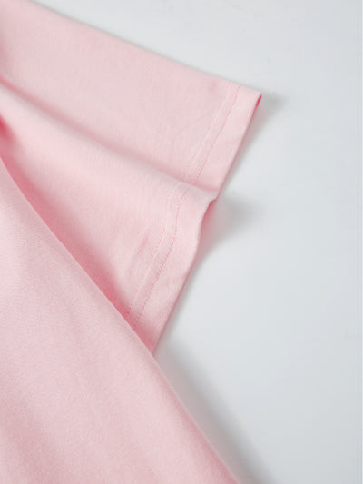 BEAR TEE - LIGHT PINK