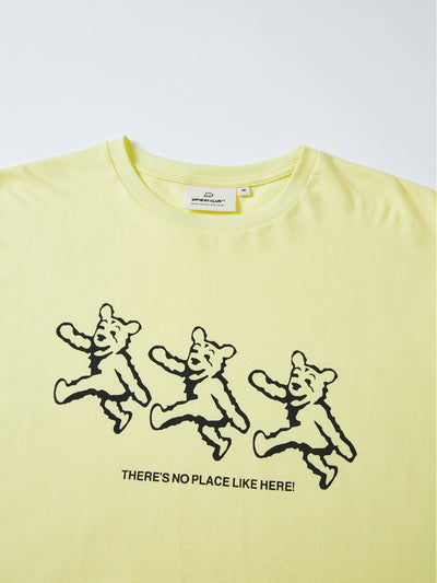 BEAR TEE - YELLOW