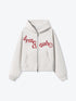 HANGING LETTERS ZIP - OFF WHITE