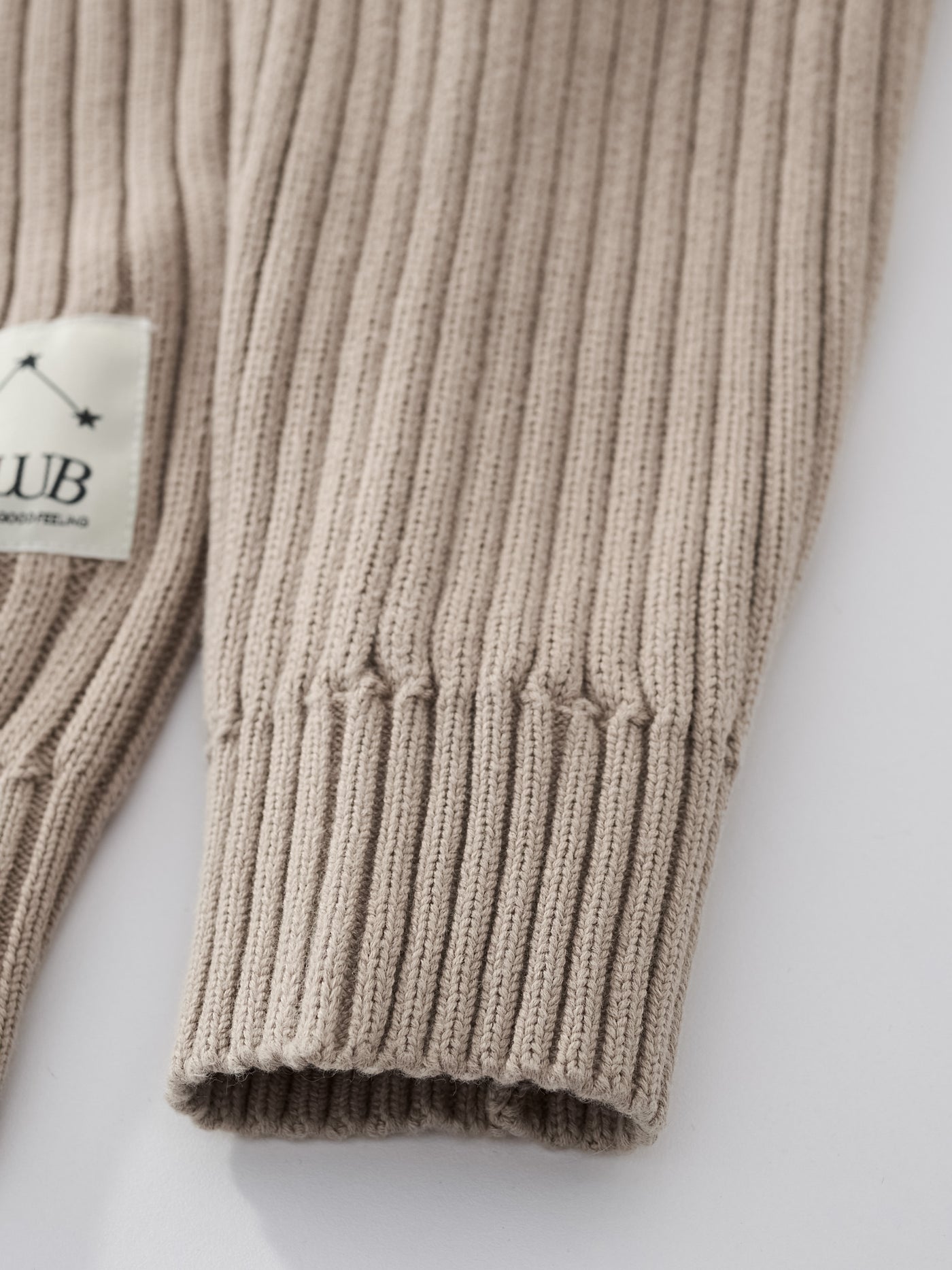 DRMERS RIBBED KNIT - BROWN