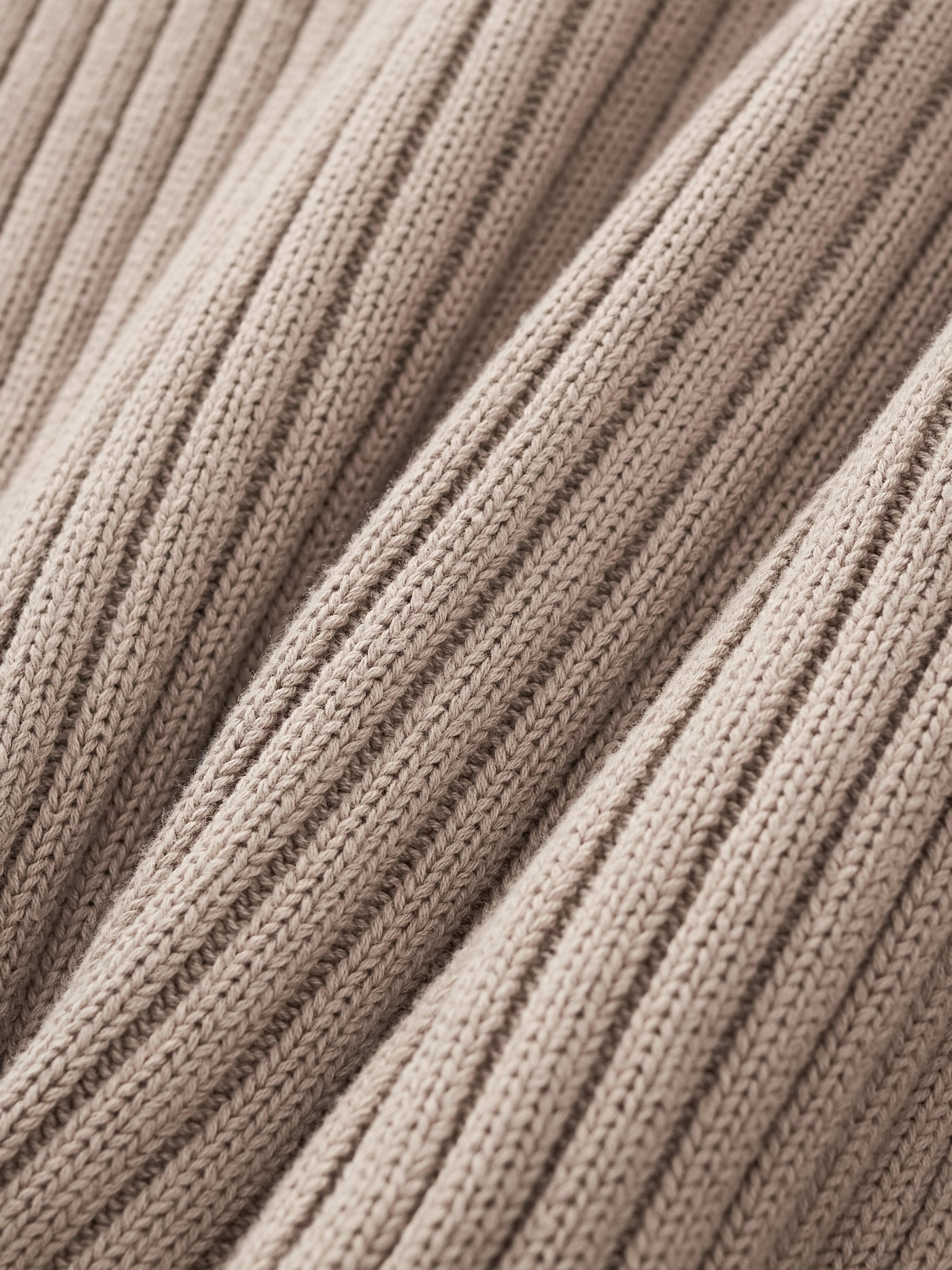 DRMERS RIBBED KNIT - BROWN
