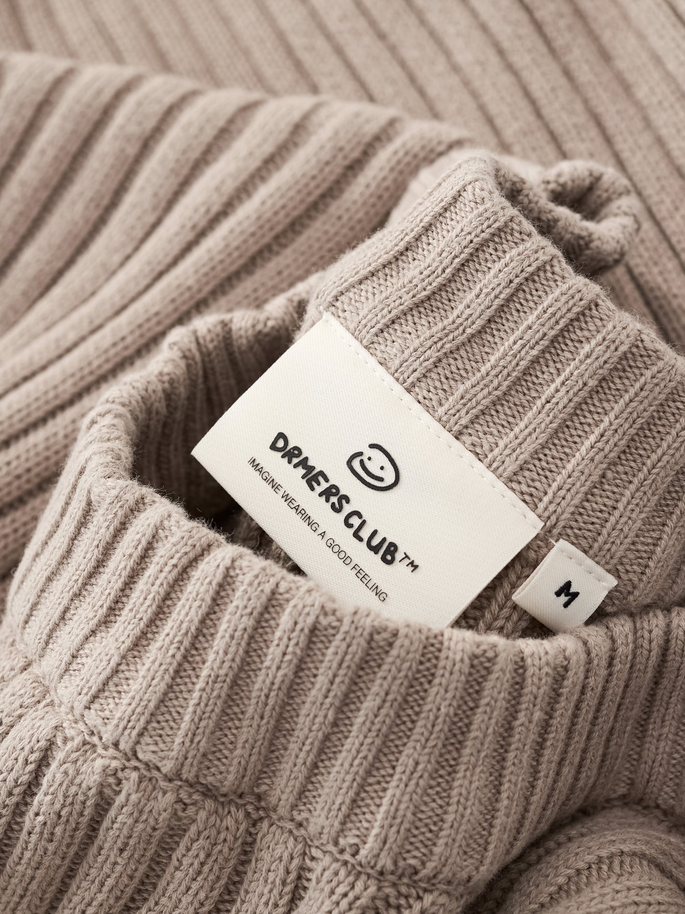 DRMERS RIBBED KNIT - BROWN