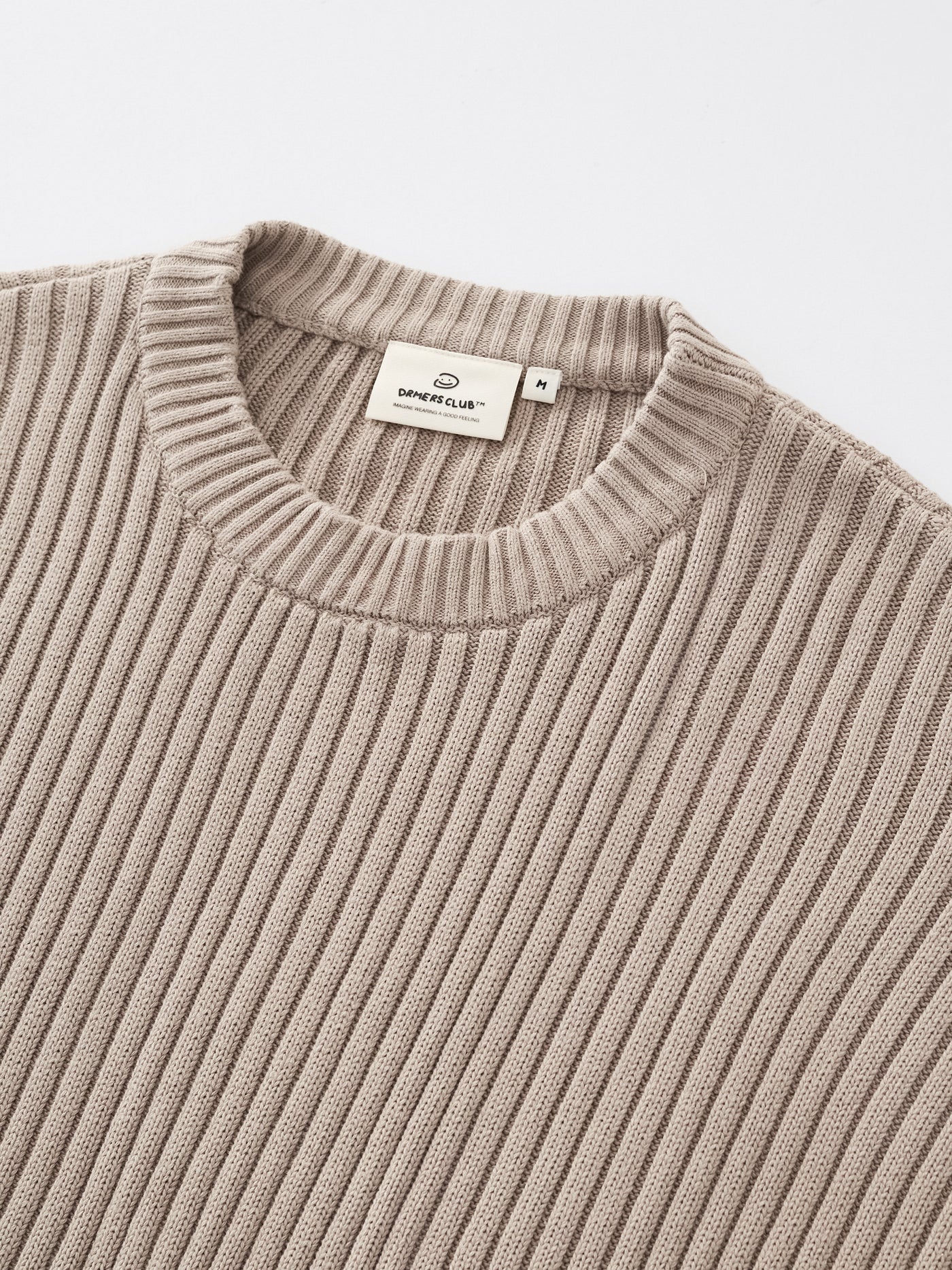 DRMERS RIBBED KNIT - BROWN