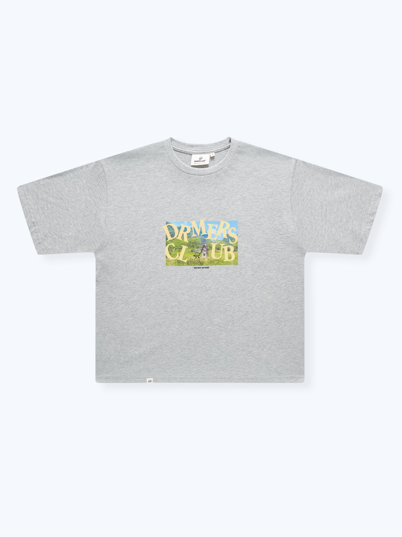 BEST DAY EVER TEE - HEATHER GREY