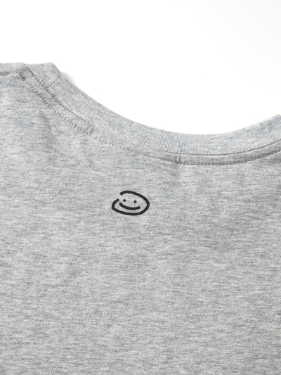 BEST DAY EVER TEE - HEATHER GREY