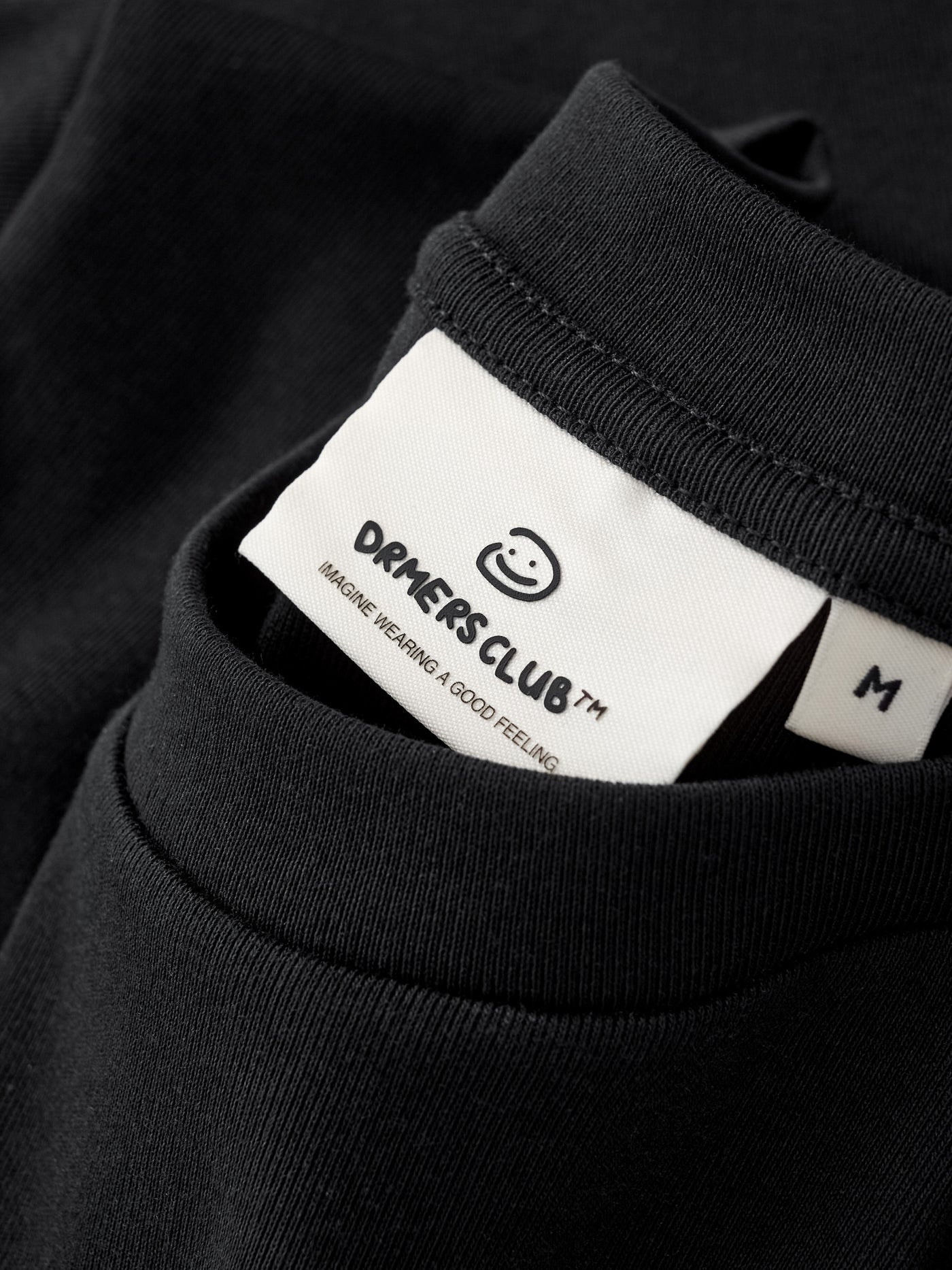 CROPPED-ISH BABY TEE - BLACK