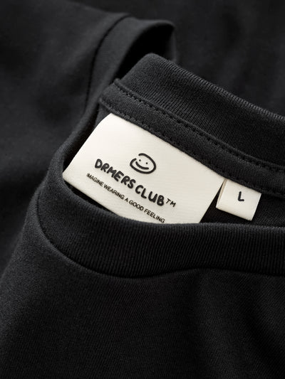 DAILY FITTED TEE - BLACK