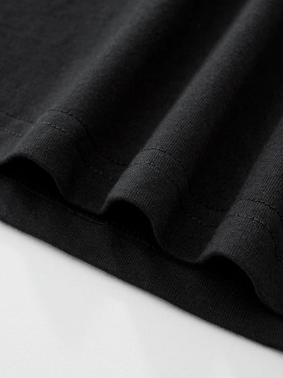 DAILY FITTED TEE - BLACK