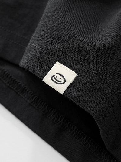 DAILY FITTED TEE - BLACK