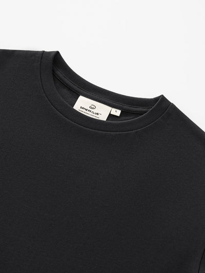 DAILY FITTED TEE - BLACK