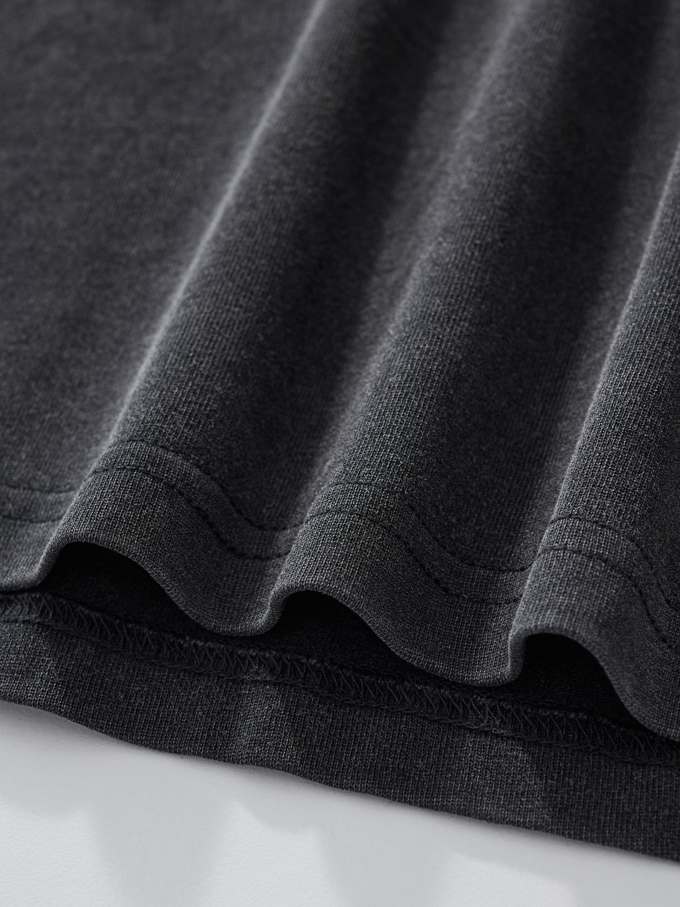 LINEWORK LONG SLEEVE TEE - BLACK
