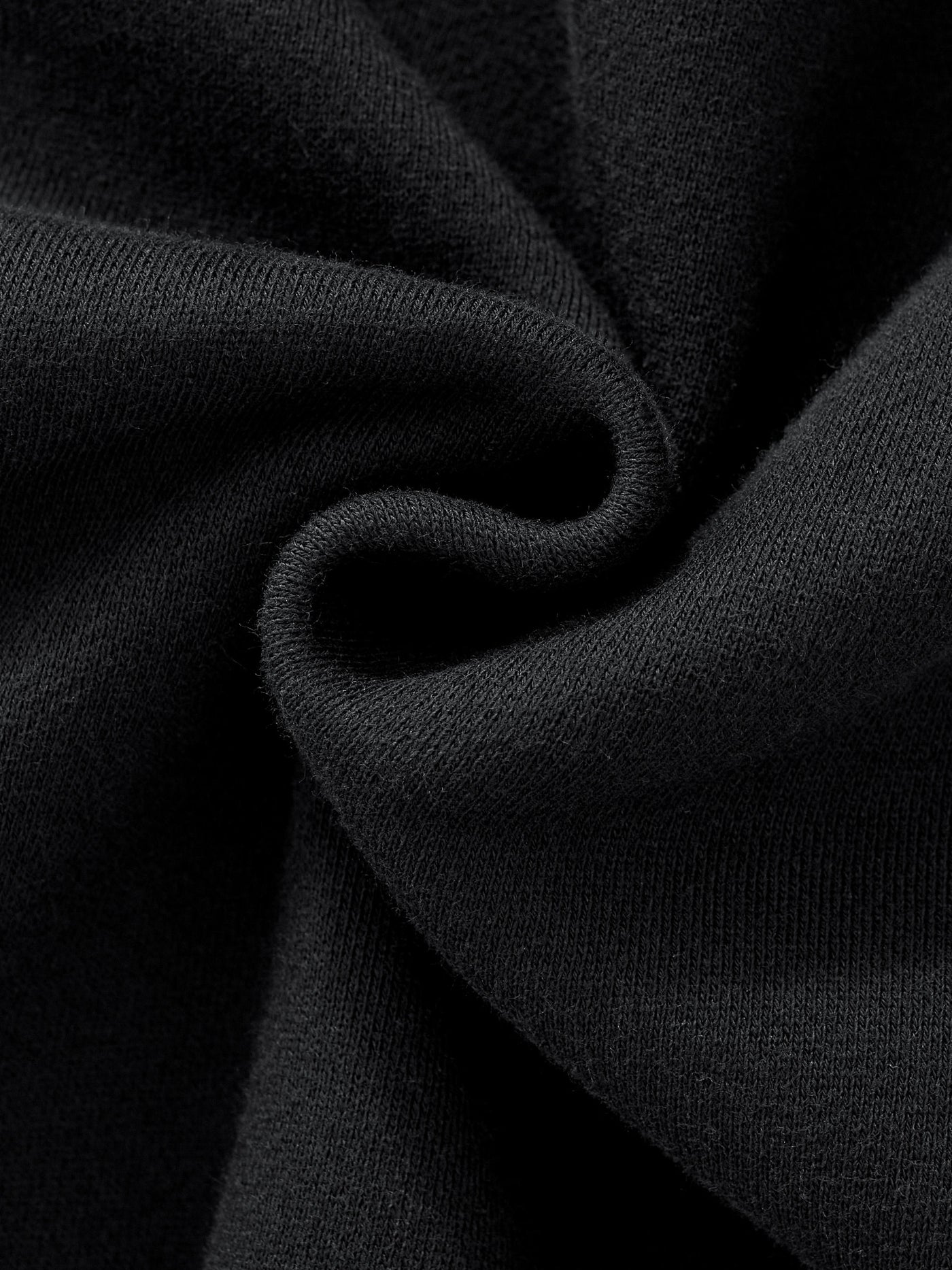 SIGNATURE BAGGY SWEATPANTS - BLACK