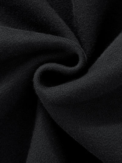 SIGNATURE BAGGY SWEATPANTS - BLACK