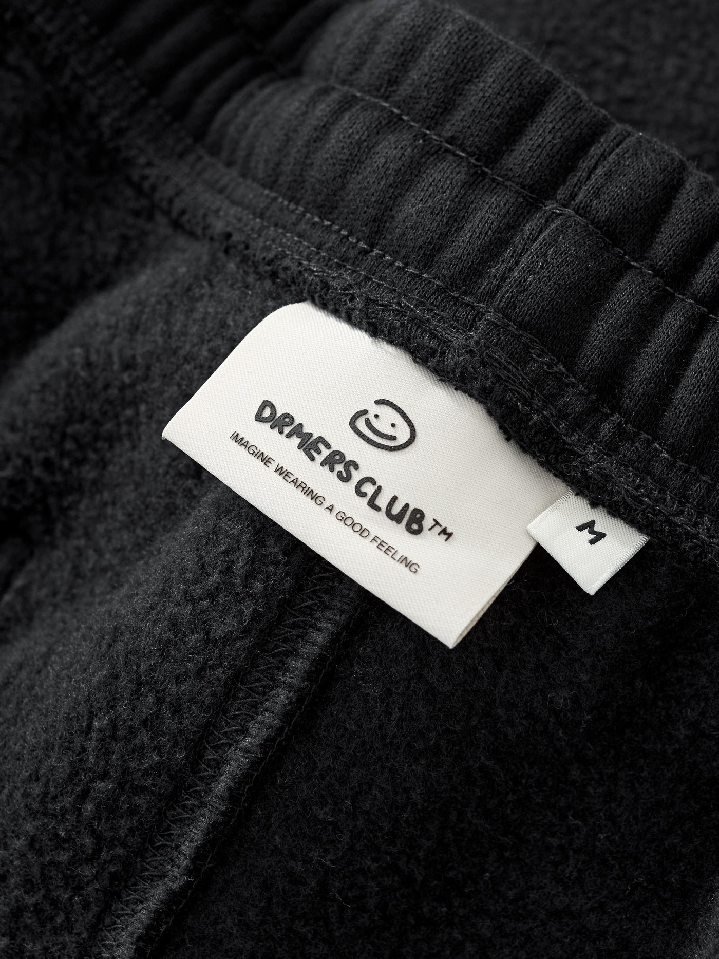 SIGNATURE BAGGY SWEATPANTS - BLACK