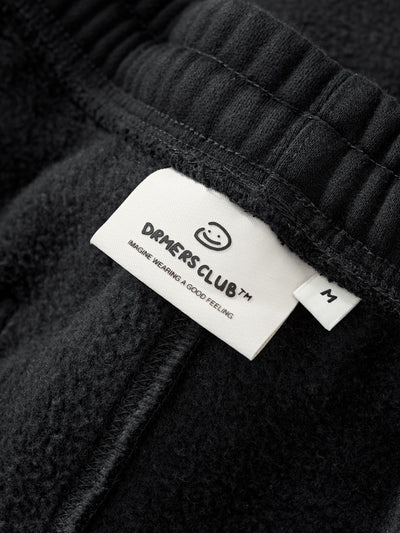 SIGNATURE BAGGY SWEATPANTS - BLACK