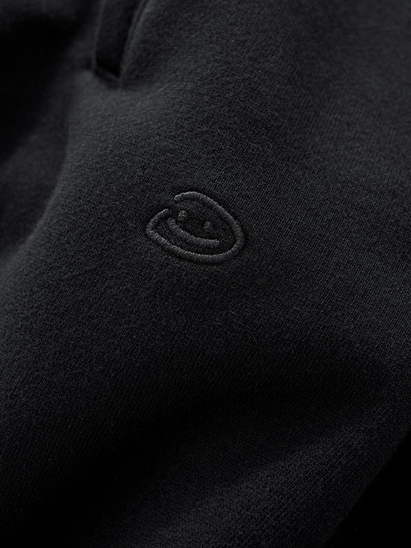 SIGNATURE BAGGY SWEATPANTS - BLACK