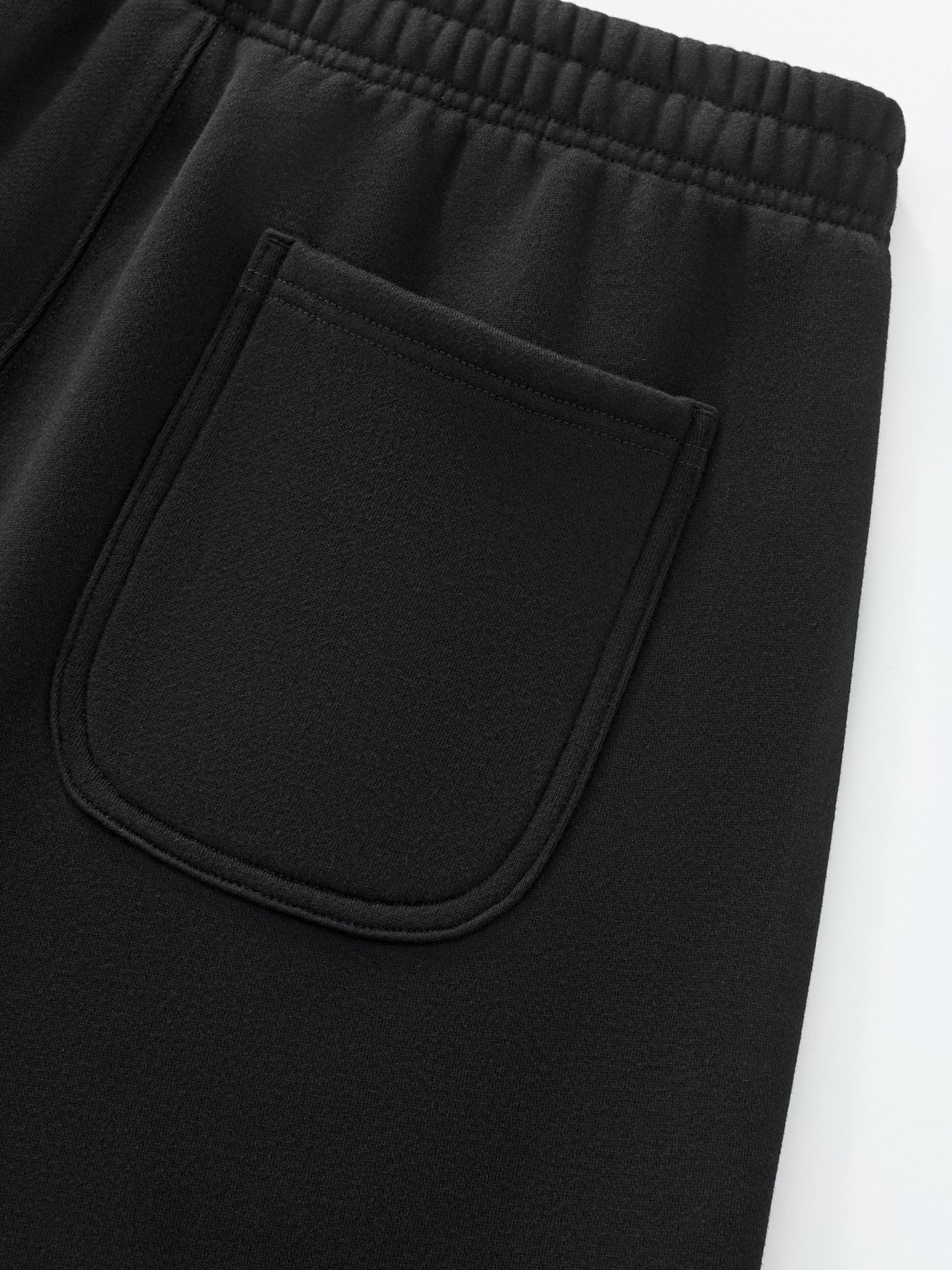 SIGNATURE BAGGY SWEATPANTS - BLACK