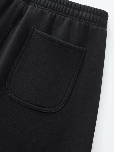 SIGNATURE BAGGY SWEATPANTS - BLACK